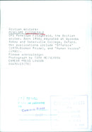 British Writer Penelope Fitzgerald - Vintage Photograph