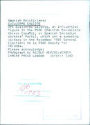 GUILLERMO GALEOTE OPS - Vintage Photograph