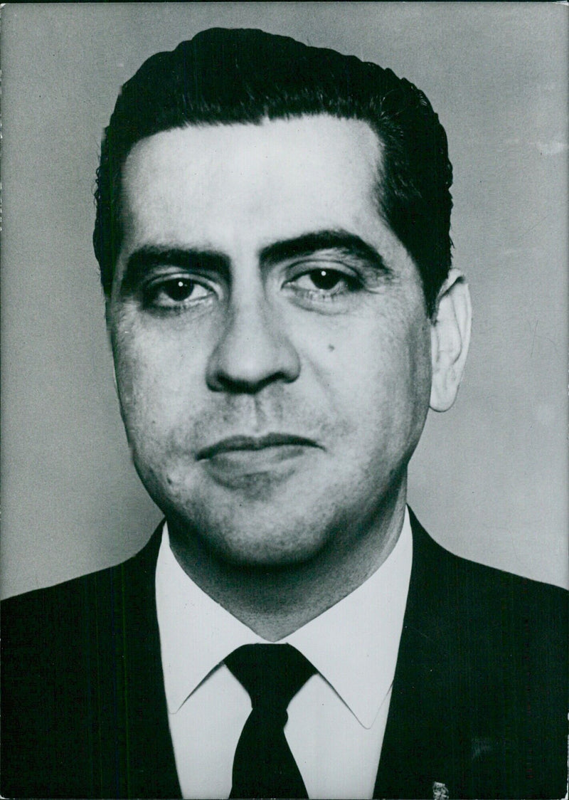 AQUILINO E. BOYD, Permanent Representative of Panama to the United Nations since 1964 - Vintage Photograph