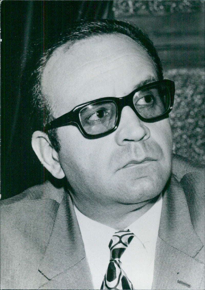 MOHAMED FITOURI Minister of Finance - Vintage Photograph