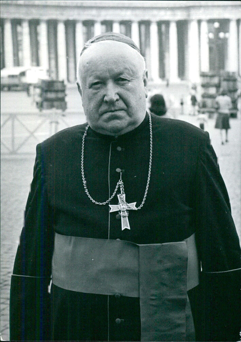 Bishop Valerians Zondaks, Auxiliary Bishop of Leipaje in Latvia - Vintage Photograph