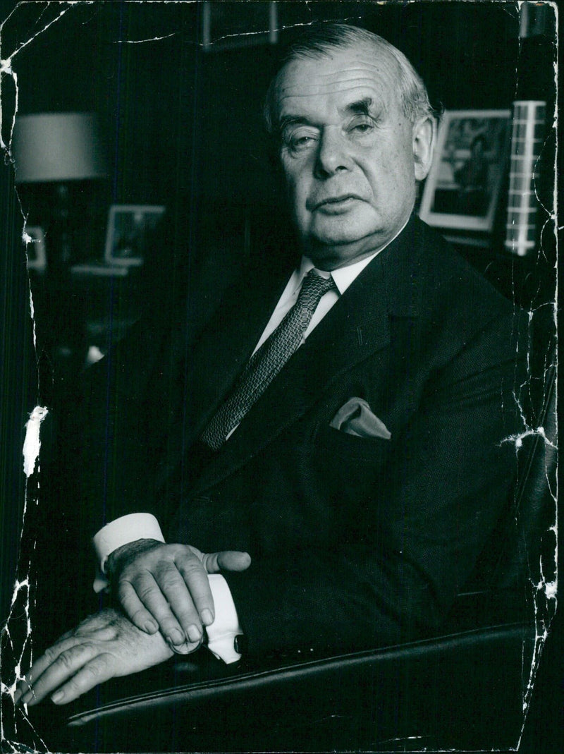 LORD BOYD CARPENTER, PC Chairman of the Civil Aviation Authority - Vintage Photograph