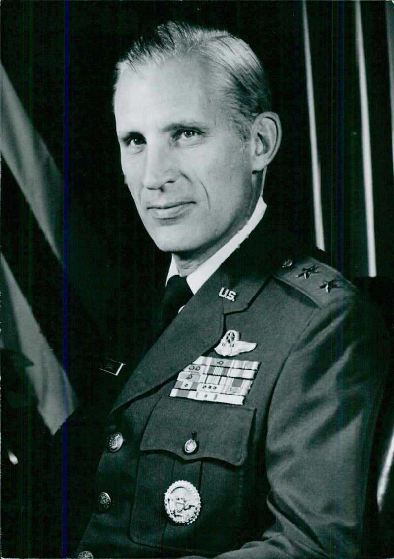 U.S. Service Chiefs: Maj.-Gen. RICHARD C. BOWMAN - Vintage Photograph