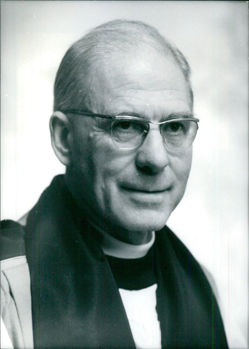 The Venerable Cyril Bowles, Anglican Bishop of Deroy - Vintage Photograph