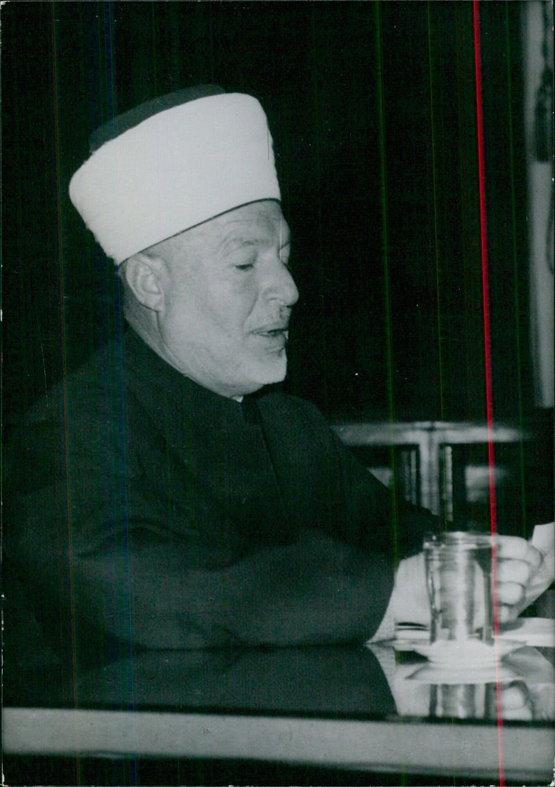 MOUHAMAD ALI GA BARY, Mayor of Hebron in exile - Vintage Photograph