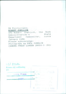 US Politicians; ROBERT ZOELLICK OPS - Vintage Photograph