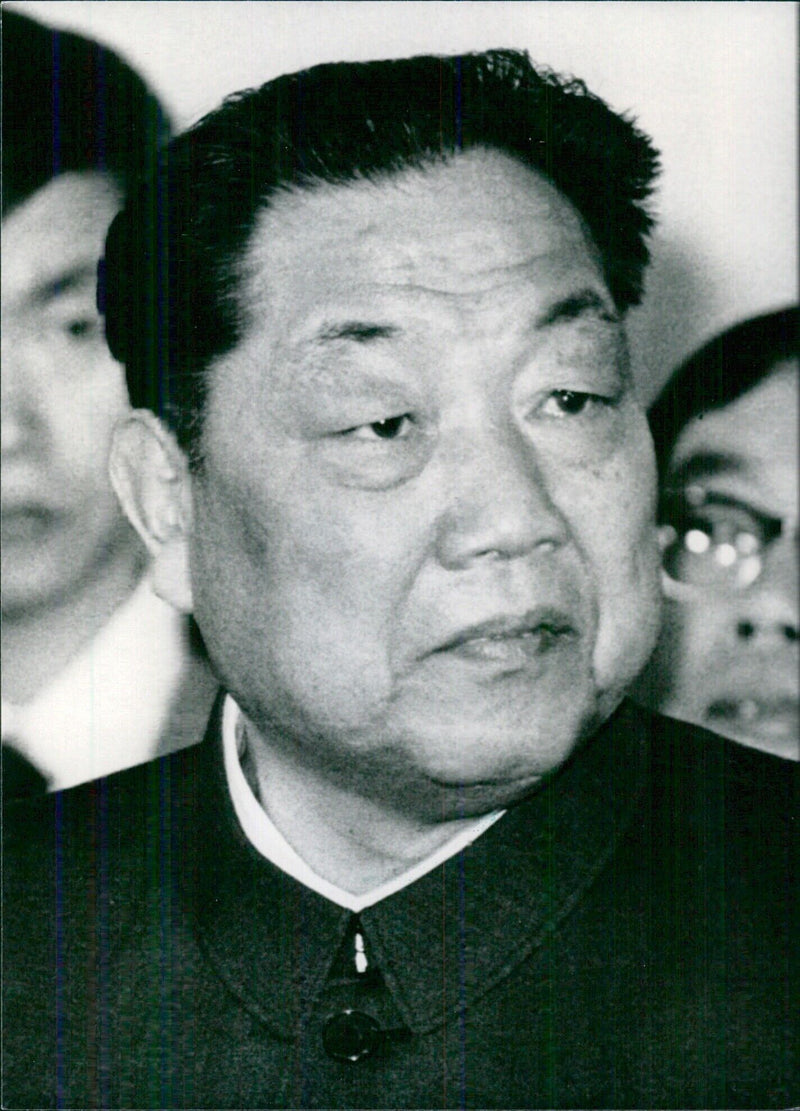 Chinese Minister for Space Zhang Jun during official visit to West Germany - Vintage Photograph