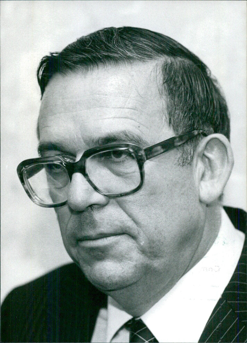 Governor of the Bank of Israel - Vintage Photograph