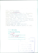 U.S. Politicians: CLAIR W. BURGENER OPS - Vintage Photograph