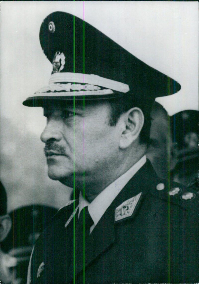 GENERAL ENRIQUE IBANEZ BURGA, Administrative Head of the Government - Vintage Photograph