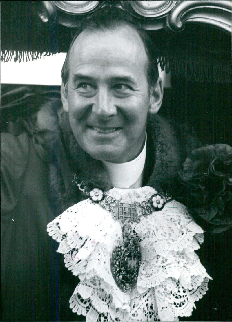 Lord Mayor of London, Sir Peter Gadsden - Vintage Photograph