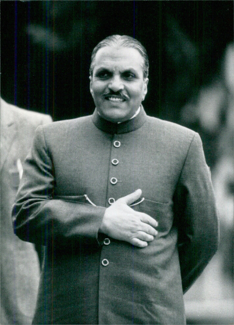 Pakistani Leaders: President Zia ul-Haq, General Mohammed Zia ul-Haq - Vintage Photograph