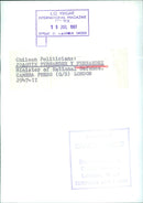 Chilean Politicians: JOAQUIN FERNANDEZ Y FERNANDEZ Minister of National Defence. - Vintage Photograph