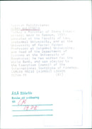 Kenan Bulutoglu, Turkey's Minister of State Enterprises - Vintage Photograph