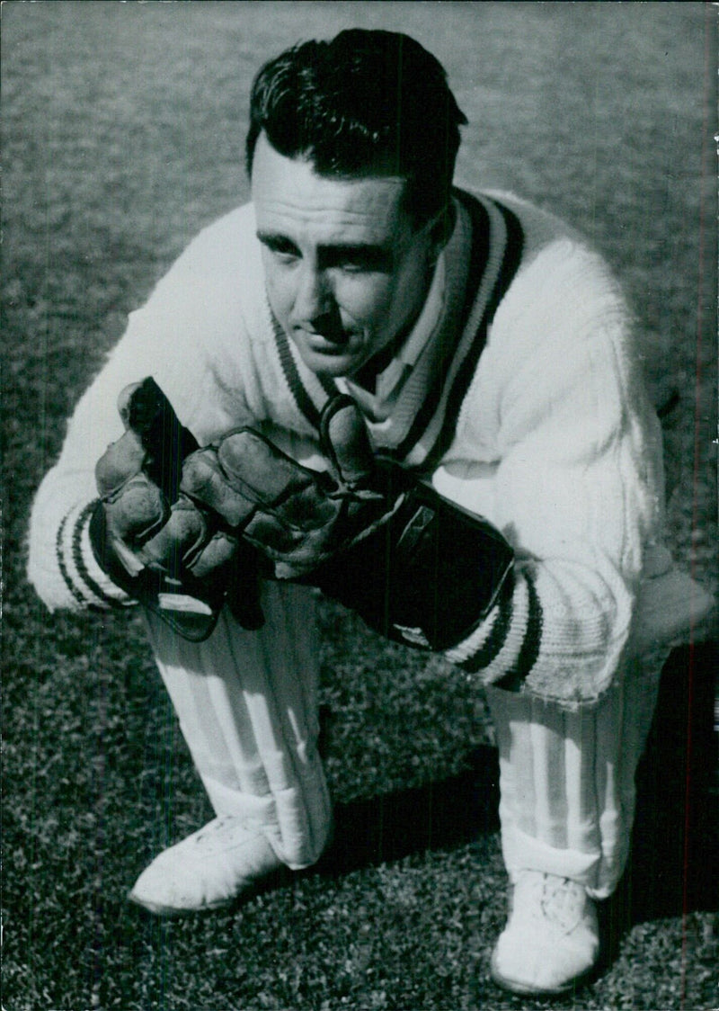 Australian Cricketers: DOUG FORD - Vintage Photograph