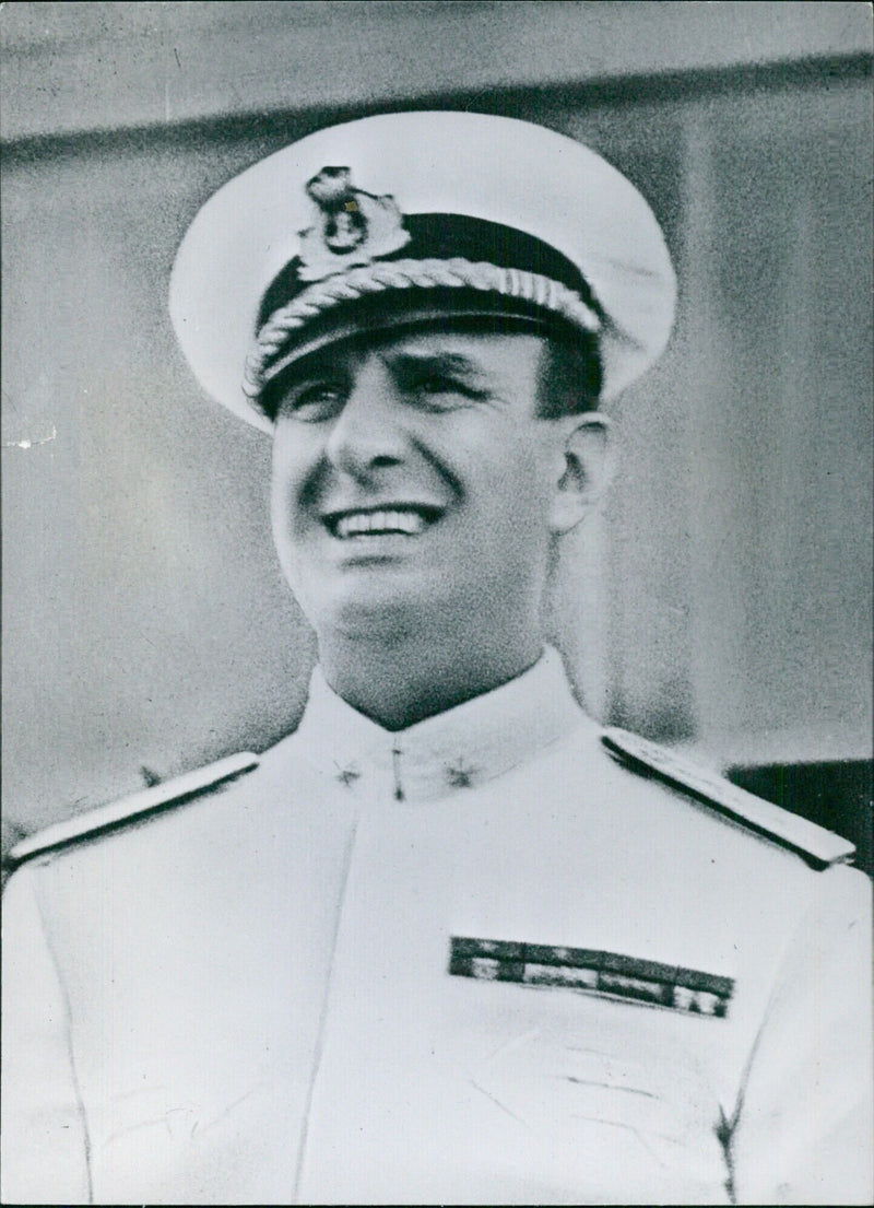 Italian Service Chiefs: ADMIRAL OF THE FLEET EMILIO FERRERI Chief of the Italian Naval Staff. - Vintage Photograph