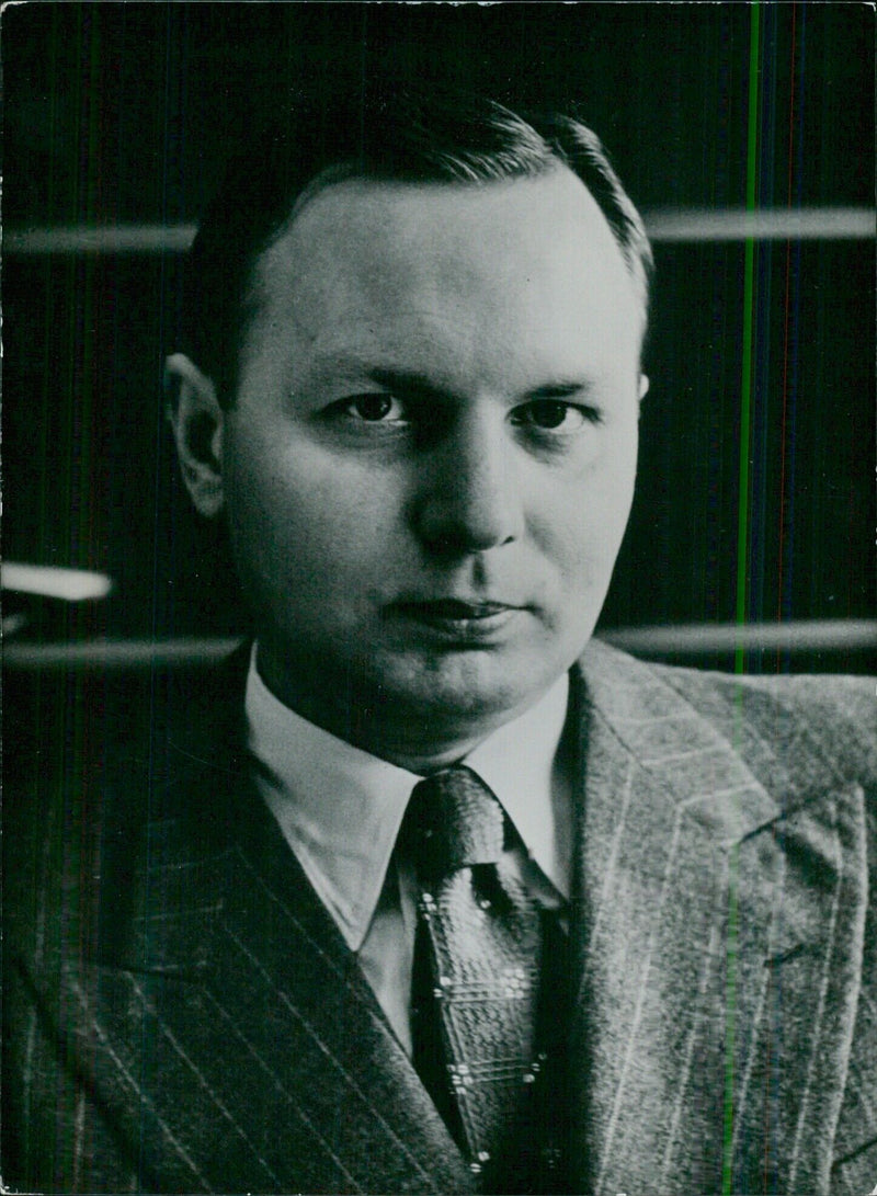 JENS MOGENS BOXESÉN, Permanent Representative of Norway to the North Atlantic Council - Vintage Photograph