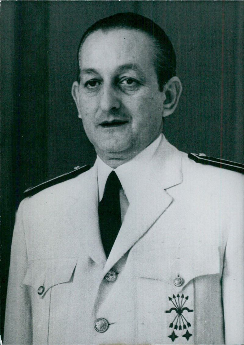 Don Torcuato Fernandez Miranda, Político Español - Vintage Photograph