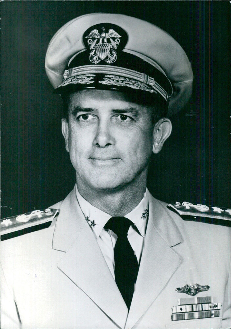 U.S. Service Chiefs: R.-Adm. JON L. BOYES OPS - Vintage Photograph