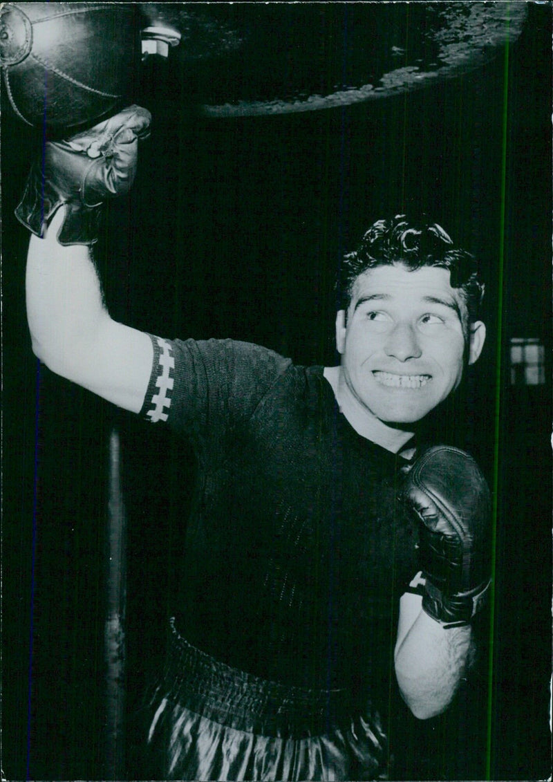 Argentinian Boxers: JORGE FERNANDEZ - Vintage Photograph