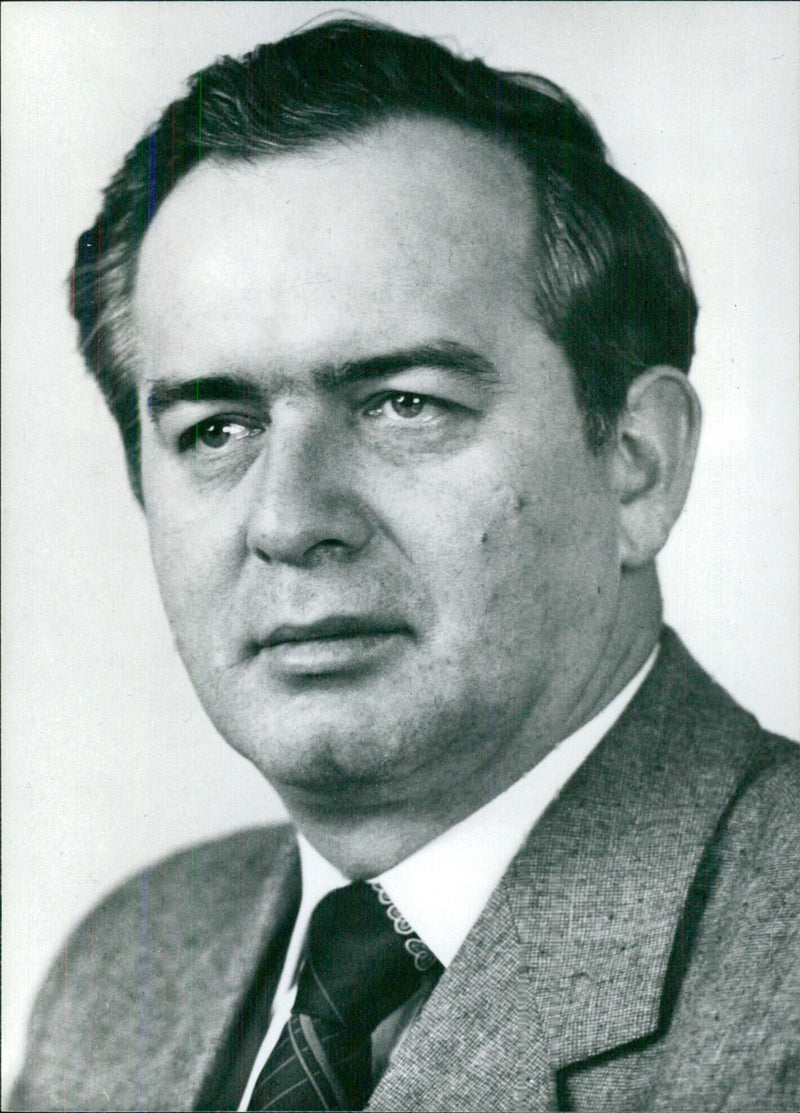 ALEXANDER ZABINSKI, Candidate Member of the Politburo of the United Polish Workers' (Communist) Party - Vintage Photograph