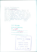 Polish Politician Andrzej Zabinski - Vintage Photograph