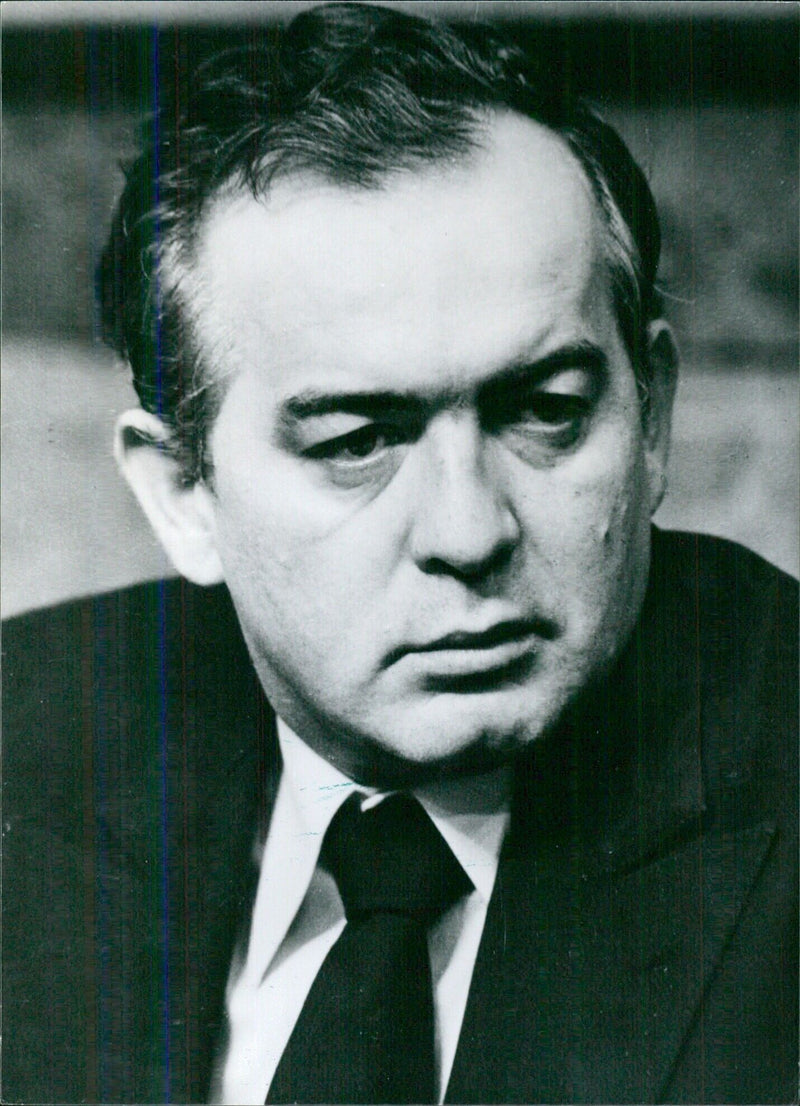 Polish Politician Andrzej Zabinski - Vintage Photograph