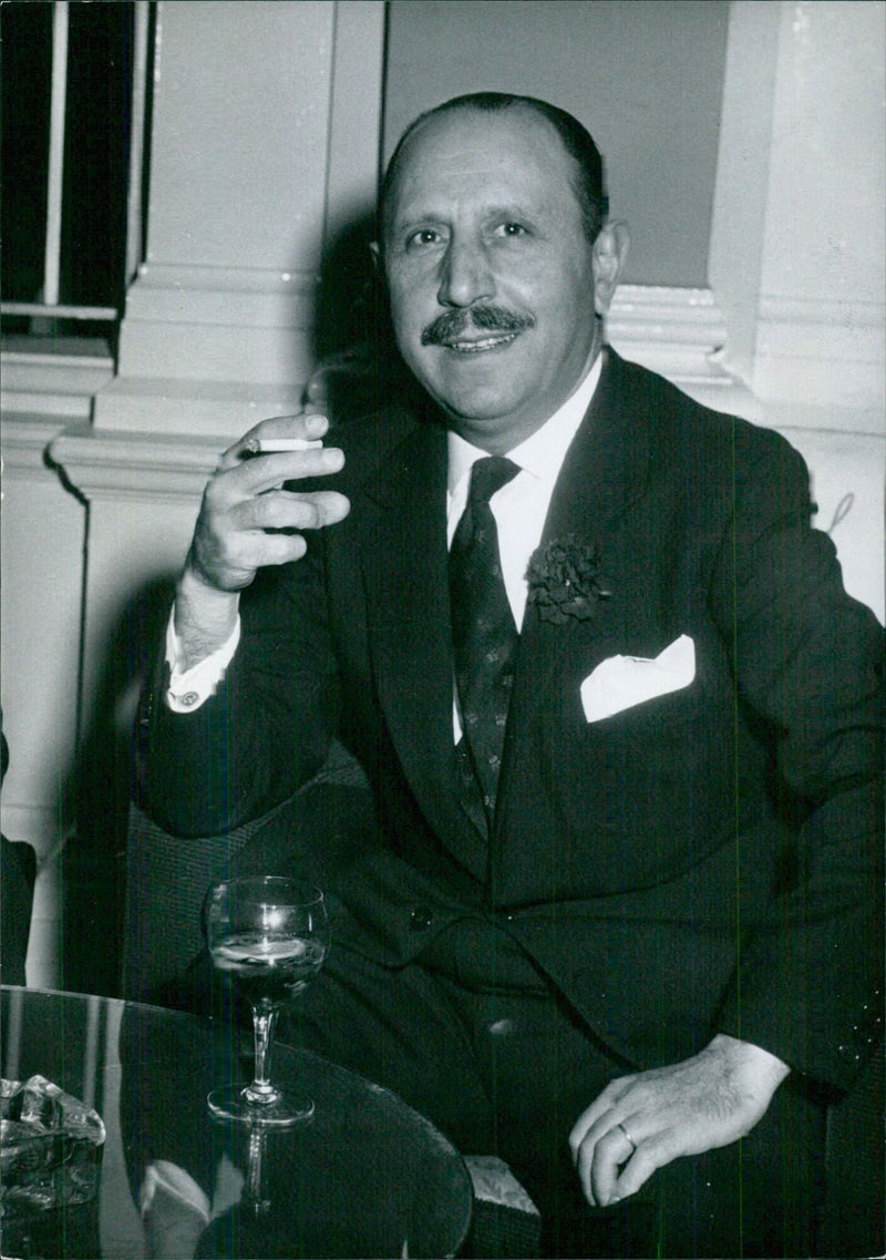 Charles Forte, Chairman of Forte and Co. Ltd. - Vintage Photograph