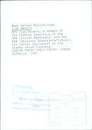 ILSE BRUSIS, West German Politician - Vintage Photograph