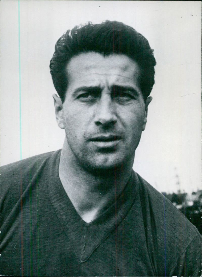 Hungarian Footballer Jozsef Bozsik - Vintage Photograph