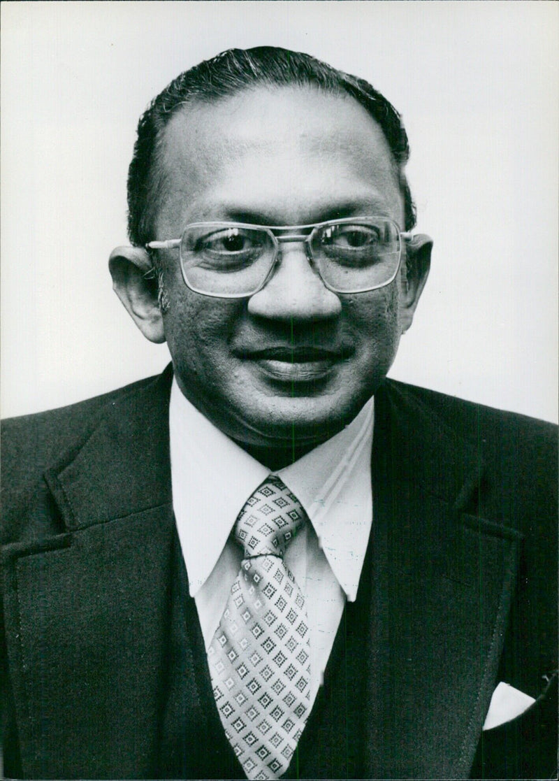 Sri Lankan Diplomat Biyagamage Jayasena Fernando - Vintage Photograph