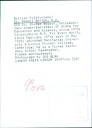 British Politicians: Dr. RHODES BOYSON, M.P. - Vintage Photograph