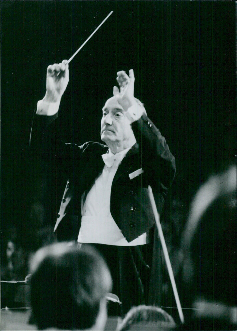 Hungarian Conductors: JANOS FERENCSIK Orchestra - Vintage Photograph