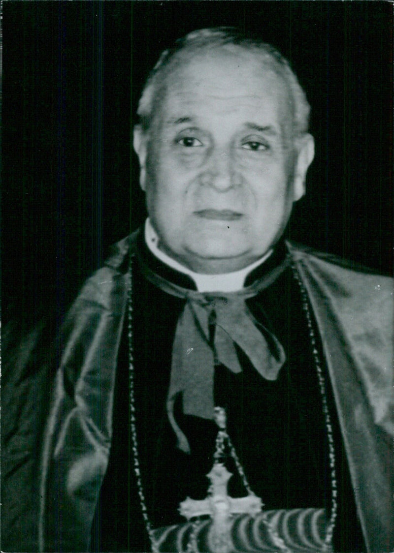 MGR EFREM FORNI to be created a cardinal at secret consistory - Vintage Photograph