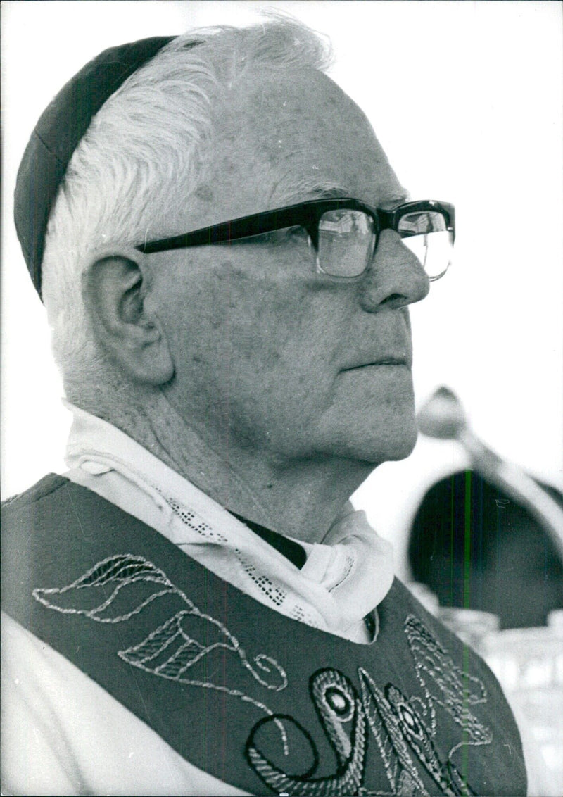 Four South African Church Leaders: Bishop Hugh Boyle, Roman Catholic Bishop of Johannesburg. - Vintage Photograph