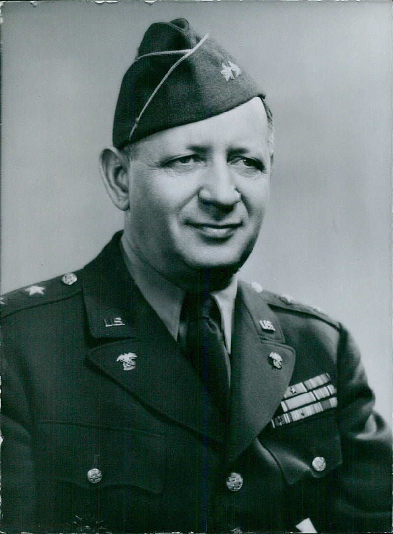 U.S. American Service Chiefs MAJ. GEN. HERMAN FELDMAN Quartermaster General. - Vintage Photograph