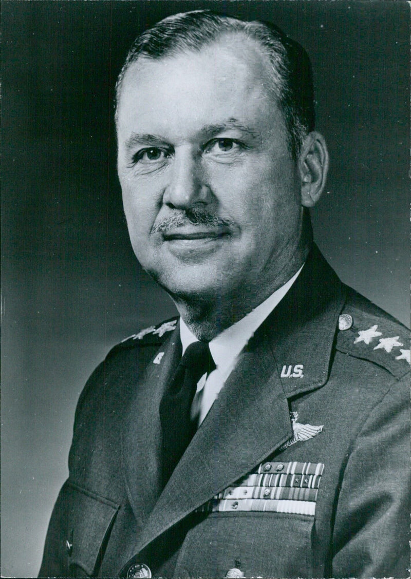 LT. GEN. JAMES FERGUSON, Deputy Chief of Staff of Research and Development of the U.S. Army - Vintage Photograph