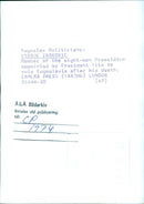 VIDOJE ZARKOVIC, Yugoslav Politician - Vintage Photograph