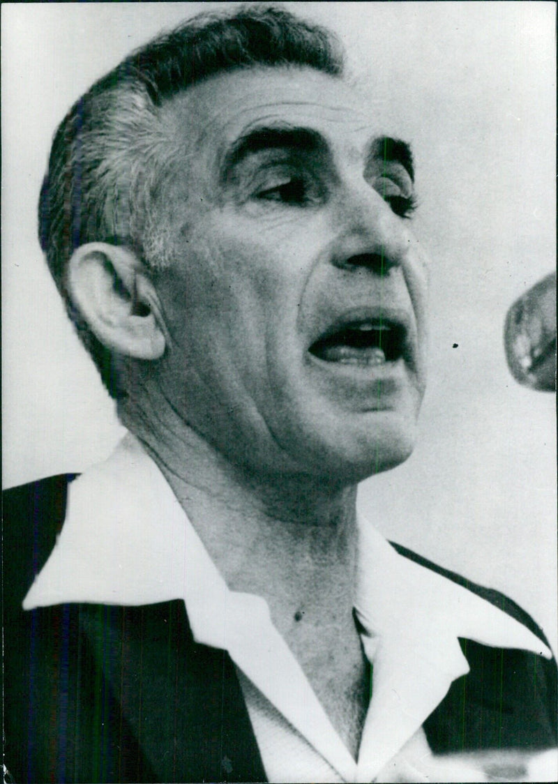 MEIR ZARMI, General Secretary of the Israeli Labour Party - Vintage Photograph