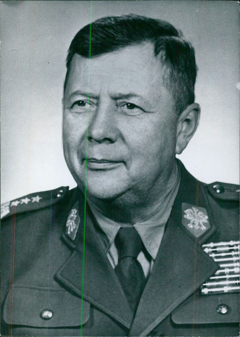 Polish Service Chiefs: GENERAL JERZY BORDZILOWSKI - Vintage Photograph