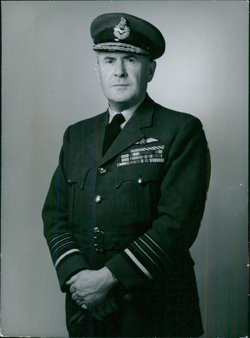 British Service Chiefs: AIR CHIEF MARSHAL SIR JOHN BOOTHMAN K.B.E.,C.B., D.B.C. - Vintage Photograph