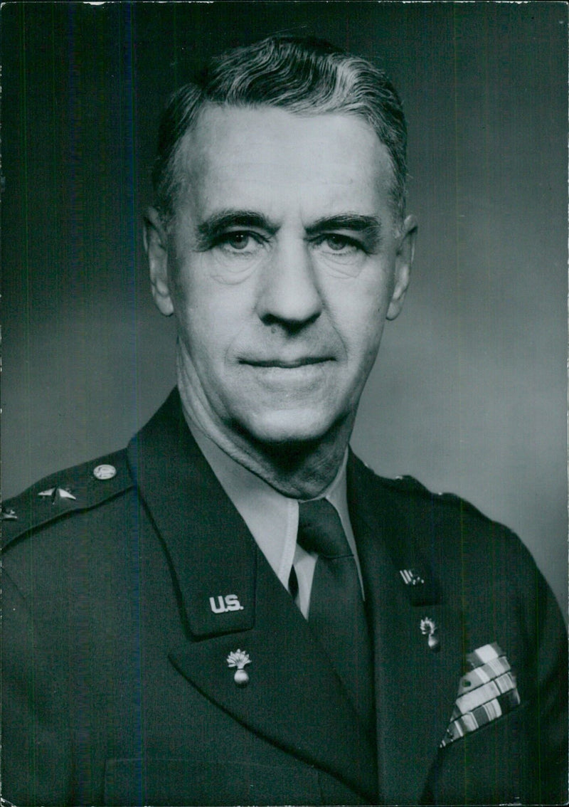 U.S. American Service Chief's MAJ. GEN. ELBERT L. FORD PAS REDON Chief of Ordenance - Vintage Photograph