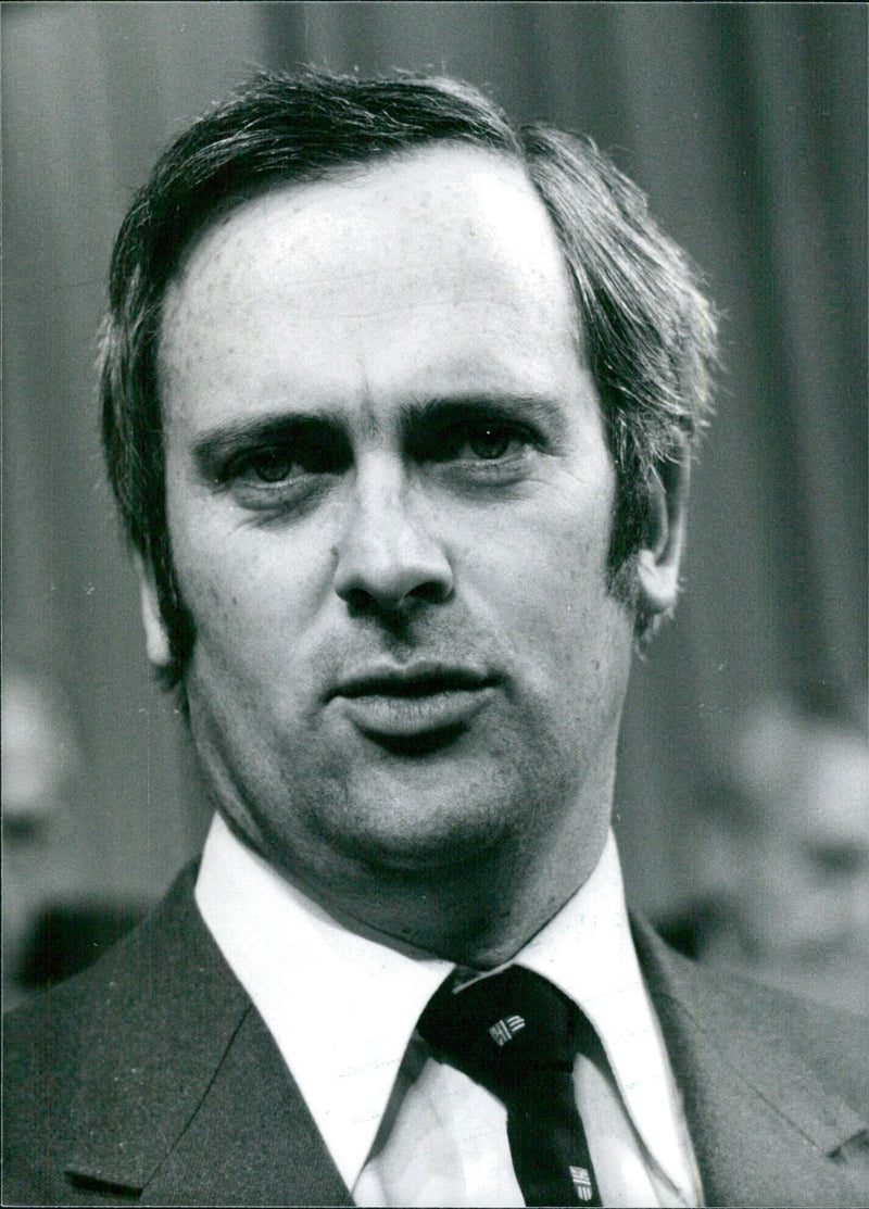 Irish Politicians: JOHN BRUTON - Vintage Photograph