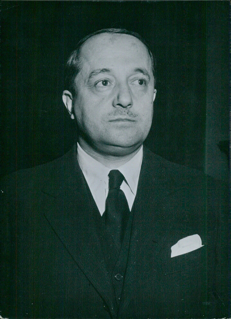 Italian Politician Giuseppe Brusasca, Secretary of State for the Ministry of Italian Africa - Vintage Photograph