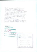 Prof. Dr. Gerhard Zeitel, Chairman of the Middle Class Association of the CDU/CSU - Vintage Photograph