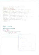 Guido Brummer of West Germany, Member of the Commission of the European Economic Communities (EEC) - Vintage Photograph