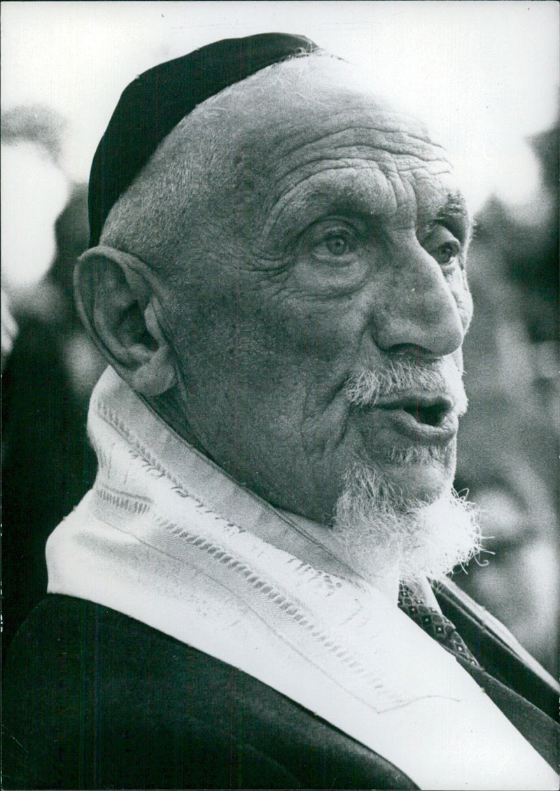 Czech Religious Leader Dr. Richard Feder - Vintage Photograph