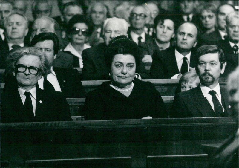 Jovanka Broz with her sons - Vintage Photograph