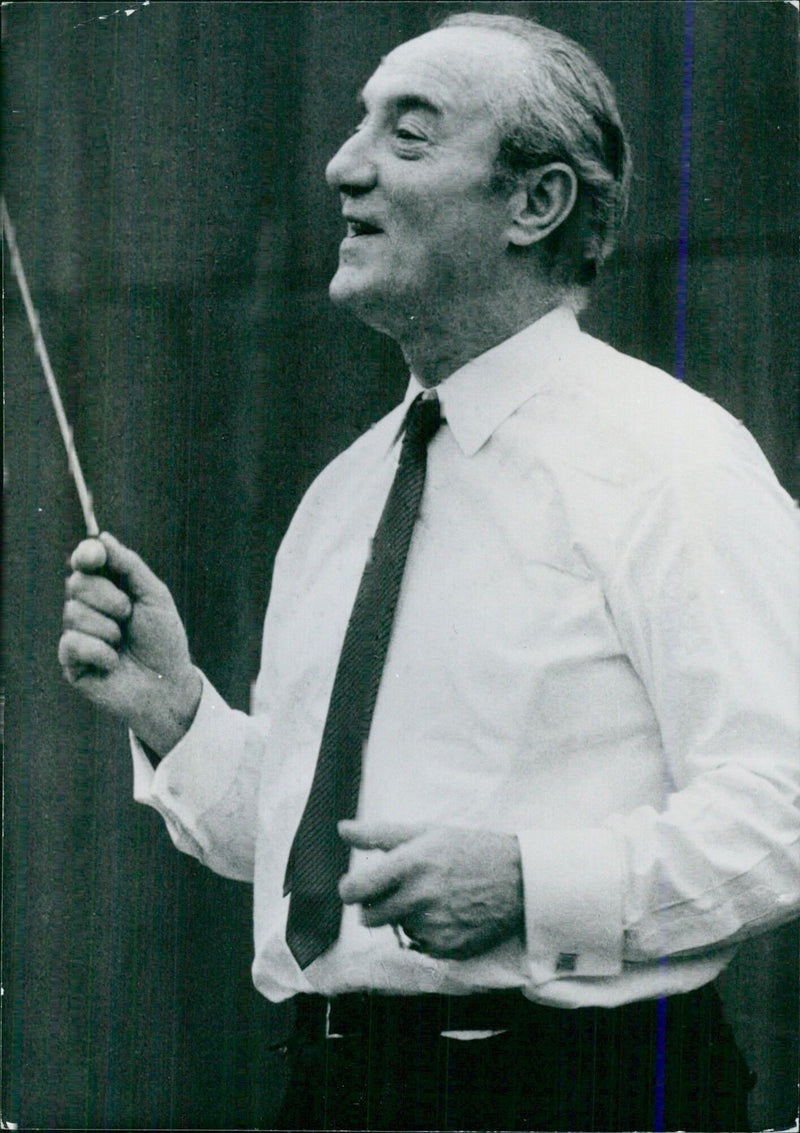 Hungarian Conductor Janos Ferencsik - Vintage Photograph