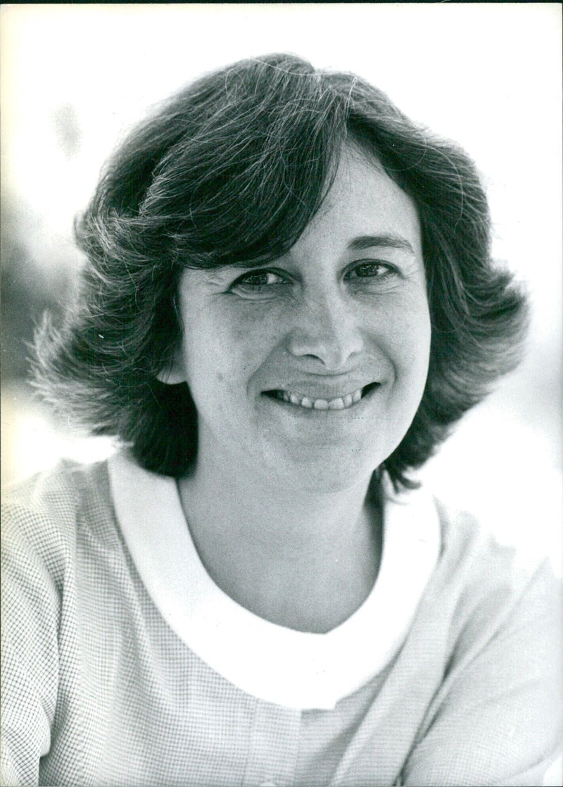 Susan Brownmiller, American feminist writer - Vintage Photograph